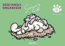 Simons Cat 2026 A4 Planner Wall Calendar Official