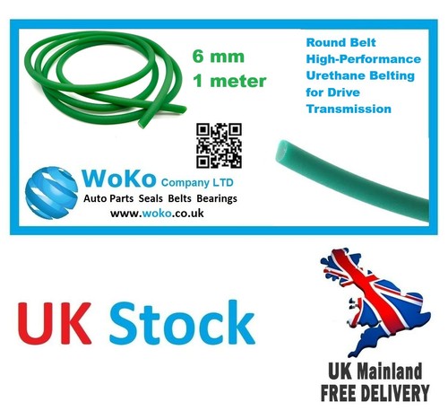 6mm polyurethane round - 6mm,