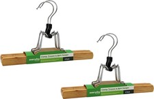 2 x 2Pk Trousers Hanger Wooden