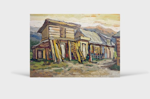 Oil painting carpathian - oil,