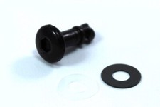 1x Dzus Fastener Black Button