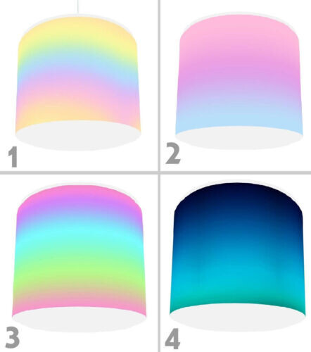 Ombre pastels kids bedroom - ombre,