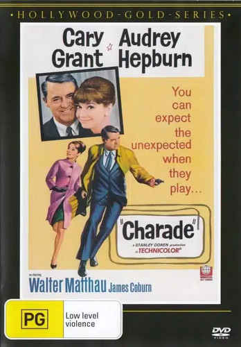 Charade dvd cary grant - charade,