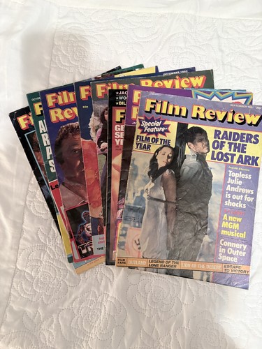 Film review magazine job lot - review,