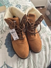 Peacocks Ladies Tan Boots Size