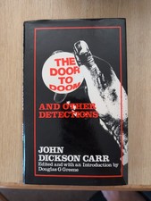 The Door To Doom And Other Detections John Dickson Carr First Edition Very Good