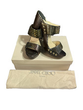 Jimmy Choo Metallic Suede