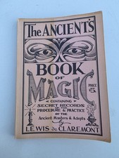 The Ancient's Book Of Magic By