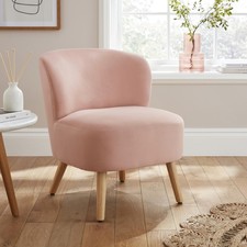 Evie Velvet Accent Chair