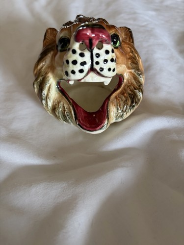 Lion head ashtray - lion,