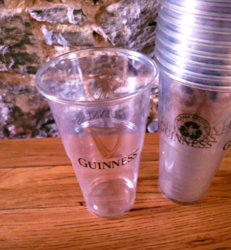 Guinness clear plastic - guinness,
