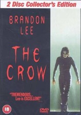 The Crow DVD (2003) Brandon Lee, Proyas (DIR) cert 18 2 discs Quality guaranteed