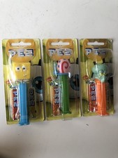 Pez Dispensers SpongeBob SquarePants, Gary And Squilliam Fancyson - Expired 2013