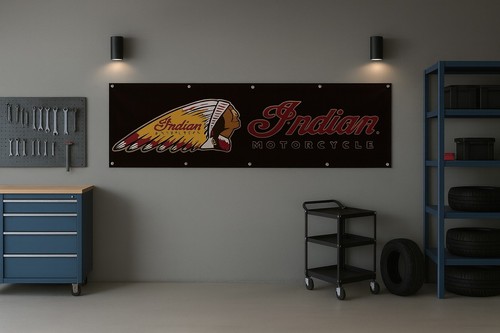 Indian motorcycle flag 71x24 - indian, 71x24"