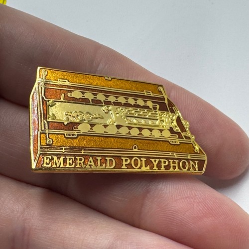 Vintage emerald polyphon - emerald,