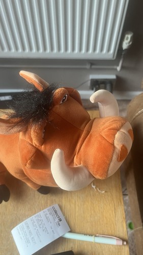 Pumba soft toy - toy, disney