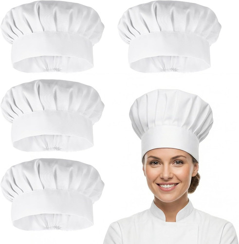 Pack kids chef - 4, hats,