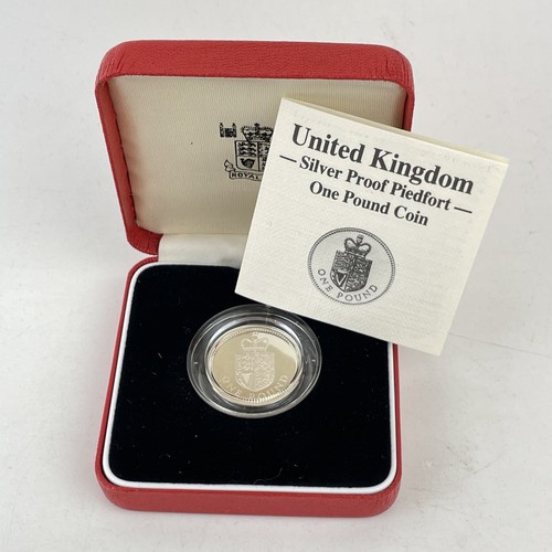 1988 silver proof piedfort - 1988,