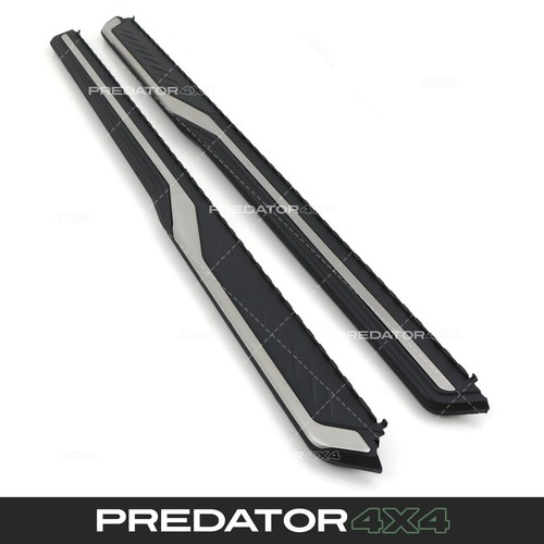 Black silver side foot - black,