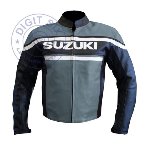 Grey suzuki motorbike jackets - grey,
