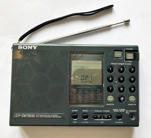 Sony icf sw7600 world band - sony, icf-sw7600