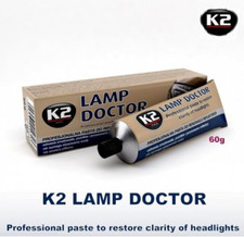 K2 Pro LAMP DOCTOR CLEANER RESTORES & POLISH YELLOWED SCRATCHED HEADLIGHT LENSES