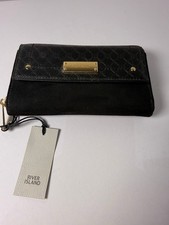 River Island Black Clutch