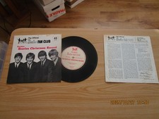 THE BEATLES=ANOTHER BEATLES CHRISTMAS RECORD (1 SIDED FLEXI WITH NEWSL  P/C   EX