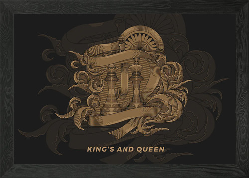 Kings and queens - and, wall