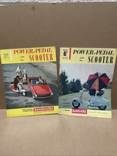 Vintage Power and Pedal Scooter Lambretta Magazines