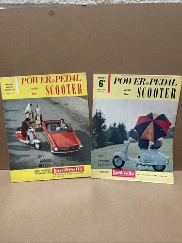 Vintage power and pedal - power,