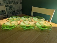 Set of 6 Sowerby Art Deco