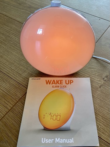 Sola lamp wake alarm clock - sola,
