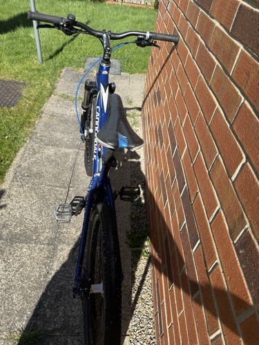 Mens blue mountain bike - mens,