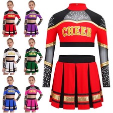 Kids girls cheerleading high - kids,