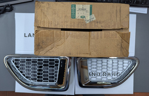 Genuine land rover chrome side - genuine,