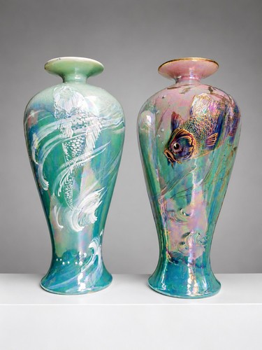 Pair antique 1920 shelley - of, 1920's