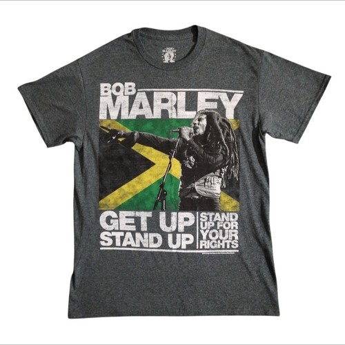 Bob marley shirt men grey - marley,
