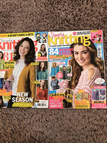 Simply knitting magazines with - simply,
