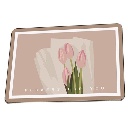 Flower kitchen mat - flower,