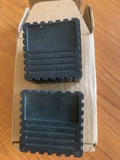 2xRubber Foot End Cap Protector for Power Rack/Squat Rack | 50x50mm