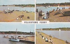 Postcard - Felixstowe - Ferry - 4 Views