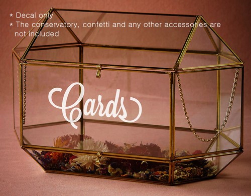 Cards wedding wishing well - "cards",