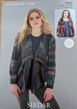 Sirdar  Escape DK Pattern 9363