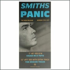 The Smiths 1988 Panic Rough Trade Promotional Poster (UK)