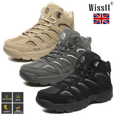 MENS ARMY COMBAT SECURITY WORK POLICE TACTICAL MILITARY ANKLE BOOTS SHOES UK