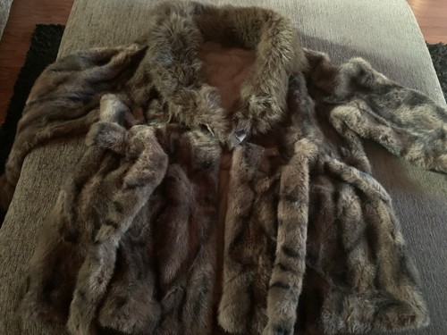 Luxurious brown faux - luxurious,