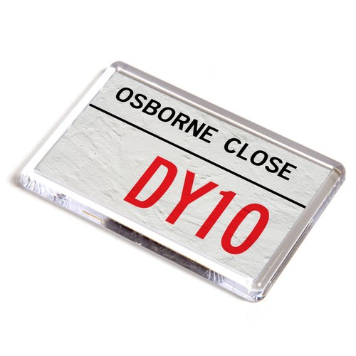 Fridge magnet osborne close - fridge,