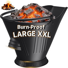 XXL 5-Gallon Metal Ash Bucket