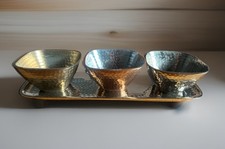 Godinger hammered tray and - godinger,